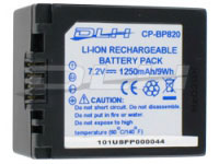 Dlh LI-ION 7.2V-1250mAh-9Wh (CP-BP820) Dlh LI-ION 7.2V-1250mAh-9Wh (CP-BP820)